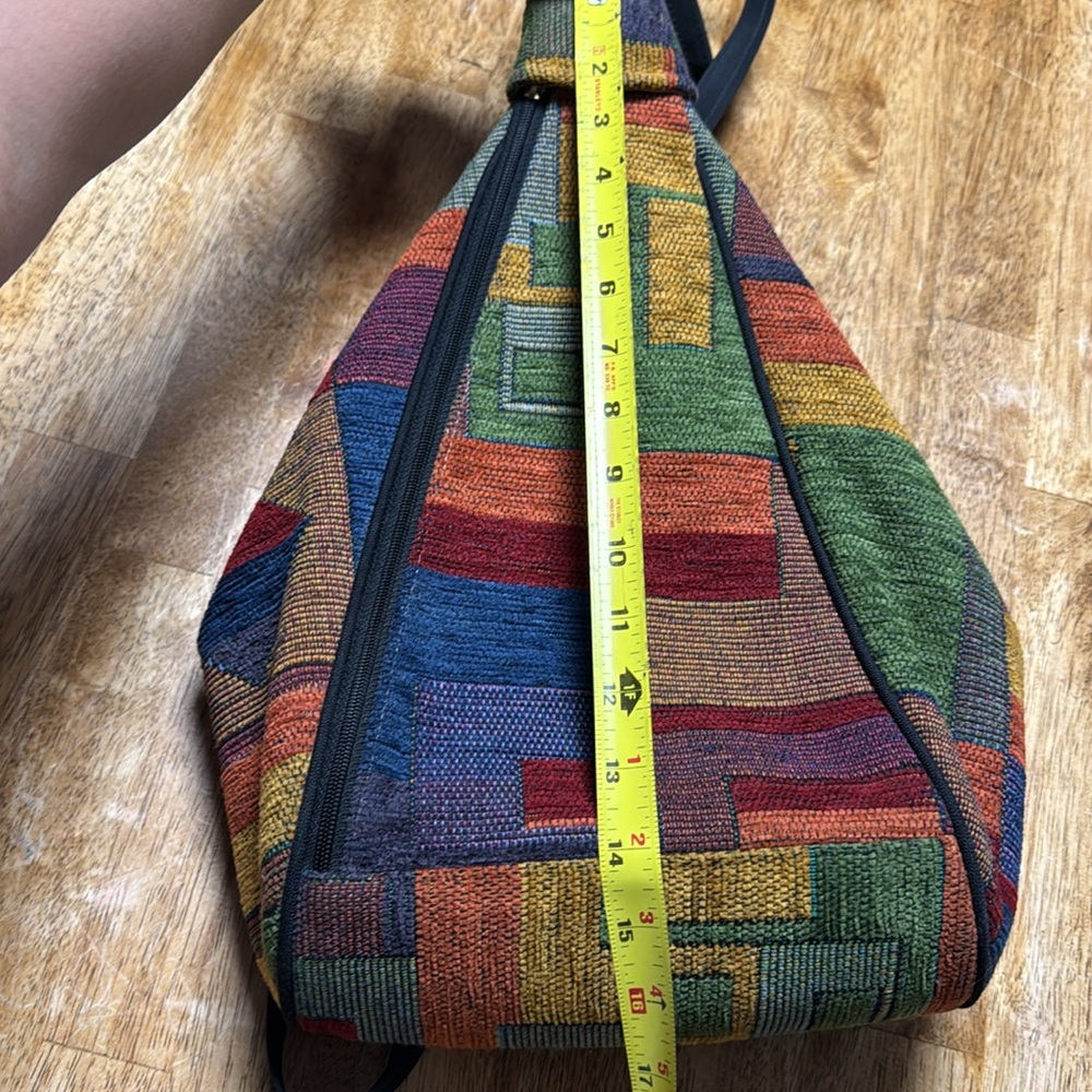 Danny K Multicolor Geometric Backpack - image 7